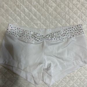 NFL TRYOUT SHORTS DALLASWEAR LANETTE SHORTS WHITE NEVER WORN